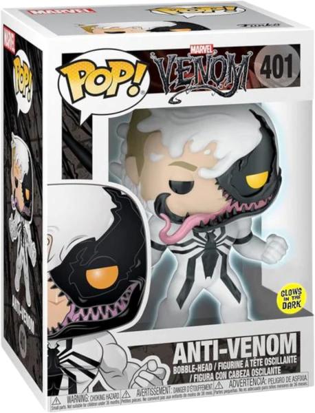 Lagerbruch FUNKO POP! Vinyl Figur Anti-Venom 401 Marvel  Glows in the Dark